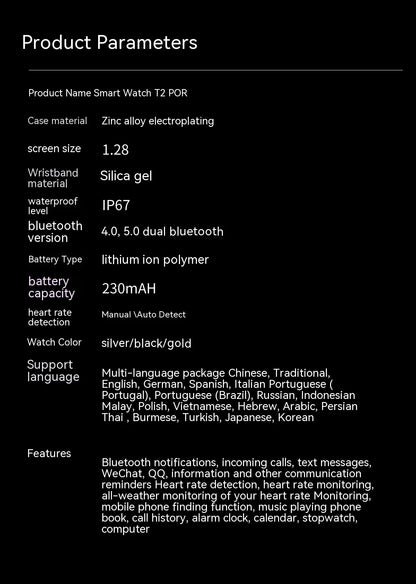 Relógio Inteligente Esportivo com Chamada Bluetooth